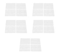 Pyugxab 120 amortiguadores de tambor, almohadillas de gel para amortiguador de tambor, silenciadores de tambor de silicona no suave (transparente)