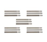 Pyugxab 15 de Limas de Tuerca de Guitarra, Kit de Herramientas de ReparacióN Luthier para Archivar Ranuras de de Trastes para Instrumentos de Cuerda de Guitarra