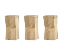Pyugxab 150unids Cubierta de Papel Kraft Vintage Pequeno Papel Bolsa Kraft para sobre Impermeable del Regalo de Bolsas Dulces Regalos de Embalaje con Aroma 10.5cmx5cmx2cm