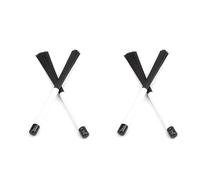 Pyugxab 2 cepillos telescópicos para cajón, tambor de nailon, percusión para palillo de jazz, tambor musical