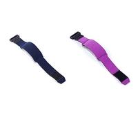 Pyugxab 2 cuerdas para trastes de guitarra, amortiguadores de silencio, envolturas acústicas, clásicas, bajos, azul marino y