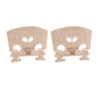 Pyugxab 2 puentes ajustables para violín de arce, tamaño 4/4 para violín de tamaño 4/4