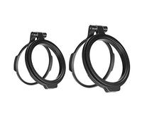 Pyugxab 2 soportes de liberación rápida Nd para lente de cámara réflex digital, soporte de lente de fotografía, 62 mm y 67 mm