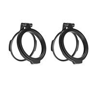 Pyugxab 2 soportes de liberación rápida ND para lente de cámara réflex digital, soporte de lente de fotografía de 67 mm y 77 mm