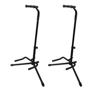 Pyugxab 2 soportes para guitarra de metal con soporte para trípode para guitarra eléctrica acústica, accesorios de guitarra