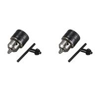 Pyugxab 2 x Key Type 1.5-13 mm Capacitancia B16 Orificio cónico Portabrocas