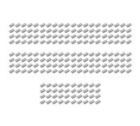 Pyugxab 200 Piezas 24 mm x 11 mm x 10 mm Consola Mezcladora Deslizador Fader Perillas de Repuesto para Potenciómetro Perilla Gris Marca Negra
