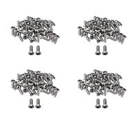 Pyugxab 200X Guitarra Bajo TORNILLOS Piezas para Scratchplates Pickguard, Plateado