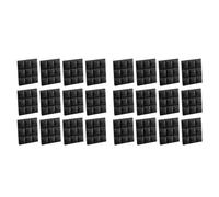 Pyugxab 24 Paneles de Espuma AcúStica, Espuma Aislante Insonorizante, 30X30 Cm, Sin Adhesivo