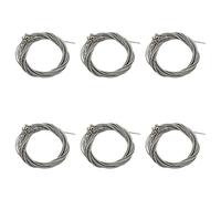 Pyugxab 24 Piezas Cuerdas para Bajo de Acero Inoxidable Accesorios Piezas de Guitarra Bajo Cuerda de Guitarra Calibre Plateado Accesorios de Música para Guitarra Bajo