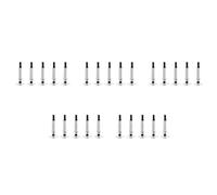 Pyugxab 25 lápices capacitivos universales de disco transparente para pantalla táctil, punta de repuesto, punta de dibujo, escritura