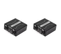 Pyugxab 2X Aislador de Audio GX200 Mezclador de Doble Canal 6.5 XLR Aislador de Audio Mezclador de Ruido de Sonido Actual Micrófono Filtro de Común