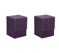 Pyugxab 2X Caja de Cartas Caja de Cartas Caja de Juego de Cartas con para Carpetas Yugioh : 100+,