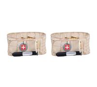 Pyugxab 2X CinturóN de DescompresióN para la Espalda, Soporte Lumbar, Soporte para la Cintura, ExtensióN de TraccióN Espinal, Tamaño para 29-49 Pulgadas, Cintura, Regalo Bueno