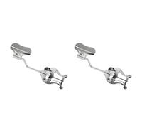 Pyugxab 2X Clip de Partitura de Trompeta Soporte de Abrazadera para Partituras de Lira Revestimiento de Metal para Trompeta Trombón