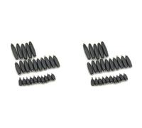 Pyugxab 2X El Eje del Embrague del Rodillo de Baquelita de Saxofón Es Adecuado para la Parte Clave del Saxofón Tenor, Varilla del Eje de Baquelita Negra