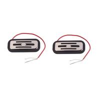 Pyugxab 2X Pastillas Estilo Diamante Vintage para Guitarra TOASTER