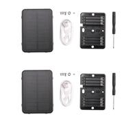 Pyugxab 2X RF-V34 Rastreador GPS Solar Impermeable 9000MAh Potencia Oveja Vaca Ganado gsm WiFi Seguimiento de Voz SOS Alarma Plataforma Gratuita