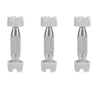 Pyugxab 3 soportes de reparación de guitarra, soporte de reparación de haz de sonido para guitarra acústica, suministros Luthier, color plateado y