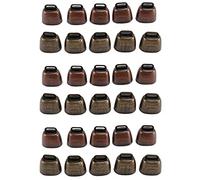 Pyugxab 30 Piezas Campanas Pequeñas de Latón para Pastoreo de Ovejas,Caballos Y Vacas Campana Retro de Cencerro para Caballos, Ovejas Que Pastan Cobre, Campanas de Vaca Fabricante de Ruido