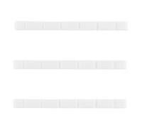 Pyugxab 3Pc Guitarra Eléctrica Y Vintage Seis Cuerdas Tuerca Hueso de Ganado Ranurado para Strat Reemplazo M01941