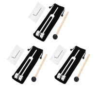 Pyugxab 3X 128 Hz Diapasón Diapasón Bioacústico Ponderado para Terapia Diapasón Acústico Deslizante de 128 Hz