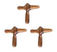 Pyugxab 3X Masaje de Pies Herramienta de de Madera en la Mano, los Pies y la Cara Herramienta de Masaje de Cuerpo Completo de Madera Herramienta de Masaje Relajante