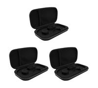 Pyugxab 3X Organizador de Viaje de Transporte Bolsa Estuche Caja de Almacenamiento Duro de Estetoscopio Eva Negro