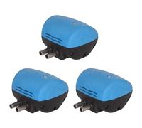 Pyugxab 3X Pulsador NeumáTico para OrdeñAdora de Vacas Ovejas Cabras OrdeñAdora Conectores de Acero Inoxidable Caja de PláStico Tasa Ajustable Relación 60/40