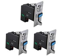 Pyugxab 3X Selector de Aceptadores de Monedas MúLtiples para Máquinas Expendedoras de Mecanismos Mech Arcade Game