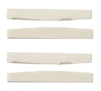 Pyugxab 4 piezas de 6 cuerdas para guitarra acústica con puente de hueso ranurado