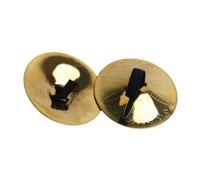 Pyugxab 4 platillos de dedo de cobre, platillos de dedo pequeño para danza del vientre, equipo de música, platillos de dedo