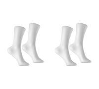 Pyugxab 4 unidades maniquí pie calcetín modelo mujer pie calcetín pantalla baja corto tobillo pulsera presentir blanco