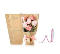 Pyugxab 40 bolsas de flores para , 11 x 5.1 x 17.3 pulgadas, papel de regalo floral a granel para embalaje de floristería