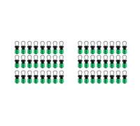 Pyugxab 48 tapones de extremo de tubo de riego por de 1/2 pulgada, ajuste universal para rociadores de tubo de cinta de de 16 mm