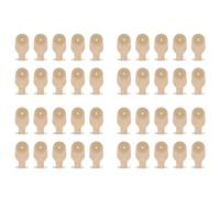 Pyugxab 4X Bolsas de OstomíA Bolsas Drenables de una Pieza para ColostomíA IleostomíA Cuidado del Estoma 20-60 mm Bolsas de ColostomíA con VáLvula de Drenaje EconóMica