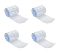 Pyugxab 4X Cinta No Tejida Transpirable Venda Adhesiva Rollo De PelíCula Vendas Vendajes No Tejidos Flexibles