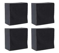 Pyugxab 4X Filtro de Agua de CarbóN Activado Eco-Aquarium Water Purifier Cuadrado Honeycomb Filtro Ultra Fuerte de FiltracióN y AbsorcióN A