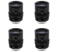 Pyugxab 4X Lente de CáMara CCTV HD de 3MP 2,8-12Mm Varifocal Manual Zoom Focus Mount para CáMaras de Seguridad Industriales