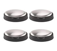 Pyugxab 4X Removedor de Olor Oler Olor de Eliminacion e Mano de Jabon de Acero Inoxidable Soporte Incluido (88mm X 46mm X 19mm)