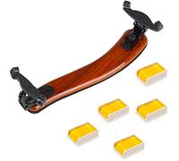 Pyugxab 5 colofonias de griego que aumenta la fricción con 1/4 1/2 de tamaño completo para violín de madera de arce