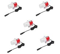 Pyugxab 5X 20W 12V DC 1100L / H Marino Controlable Ajustable Bomba de Agua de Velocidad Acuario de Pecera