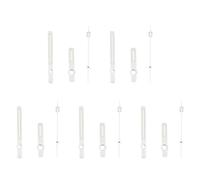 Pyugxab 5X Manecillas de Reloj SóLidas de 62MAS Compatibles con NH35 NH36 ETA2824 2836 ST2130 Movimiento JapóN C3 Super Verde Tridimensional