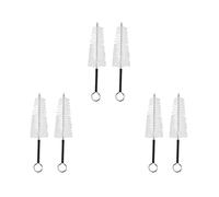 Pyugxab 6 cepillos de limpieza universales de nailon para trombón, trompeta, cuerno francés, instrumento de viento