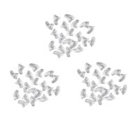 Pyugxab 60 Piezas Casquillos del Clavo Suaves para Animal Domestico Patas de Control de Garra + Pegamento Adhesivo -Transparente, Tamano M