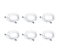 Pyugxab 6X Cable de Extension de MIDI A Male 5 Pin 1,5/4.95FT 5 Pin Macho A 5 Cable de Extension Pin Male MIDI