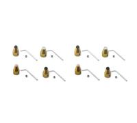 Pyugxab 8X Base de Diapasón Universal de 8 mm, Accesorios de Diapasón, para Terapia de Sonido, Yoga, Meditación y Relajación