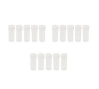Pyugxab Botella de Muestra de Plástico 150X Tubo de Ensayo de 5 Ml Contenedor de Almacenamiento de Vial Pequeño + Tapa