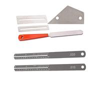 Pyugxab de trastes de guitarra, de balancín de traste, protector de diapasón y extractor de trastes de guitarra, diapasón, placa de acero