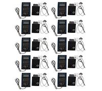 Pyugxab ecualizadora de ecualizador de 5 bandas, afinador preamplificador de guitarra acústica con sintonizador LCD y control de volumen LC-5